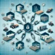 "Infographic illustrating how blockchain technology ensures transparency in the food supply chain, highlighting key processes and benefits."