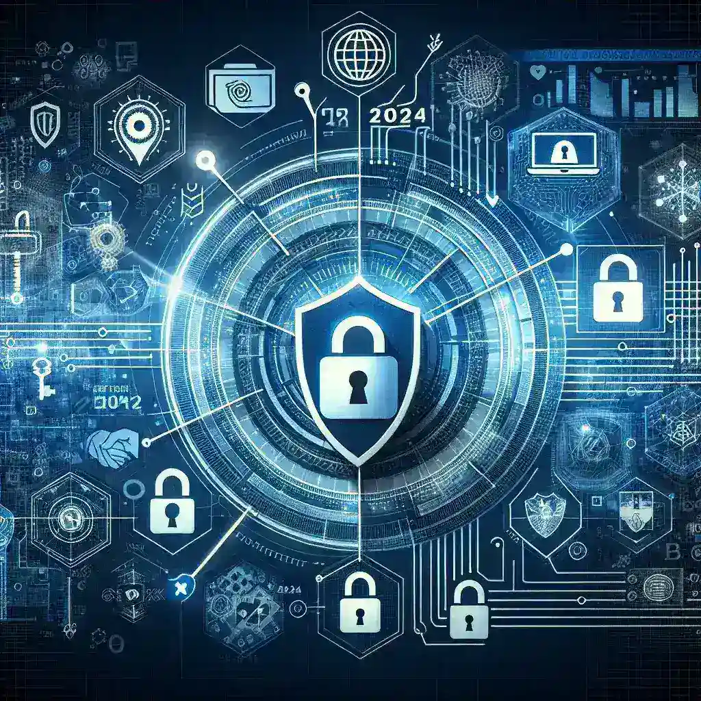 "Infografía sobre soluciones avanzadas para la gestión de claves y secretos empresariales, destacando estrategias y herramientas efectivas en 2024."